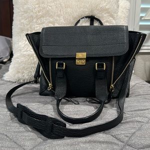 3.1 Phillip Lim textured calfskin medium PASHLI Satchel